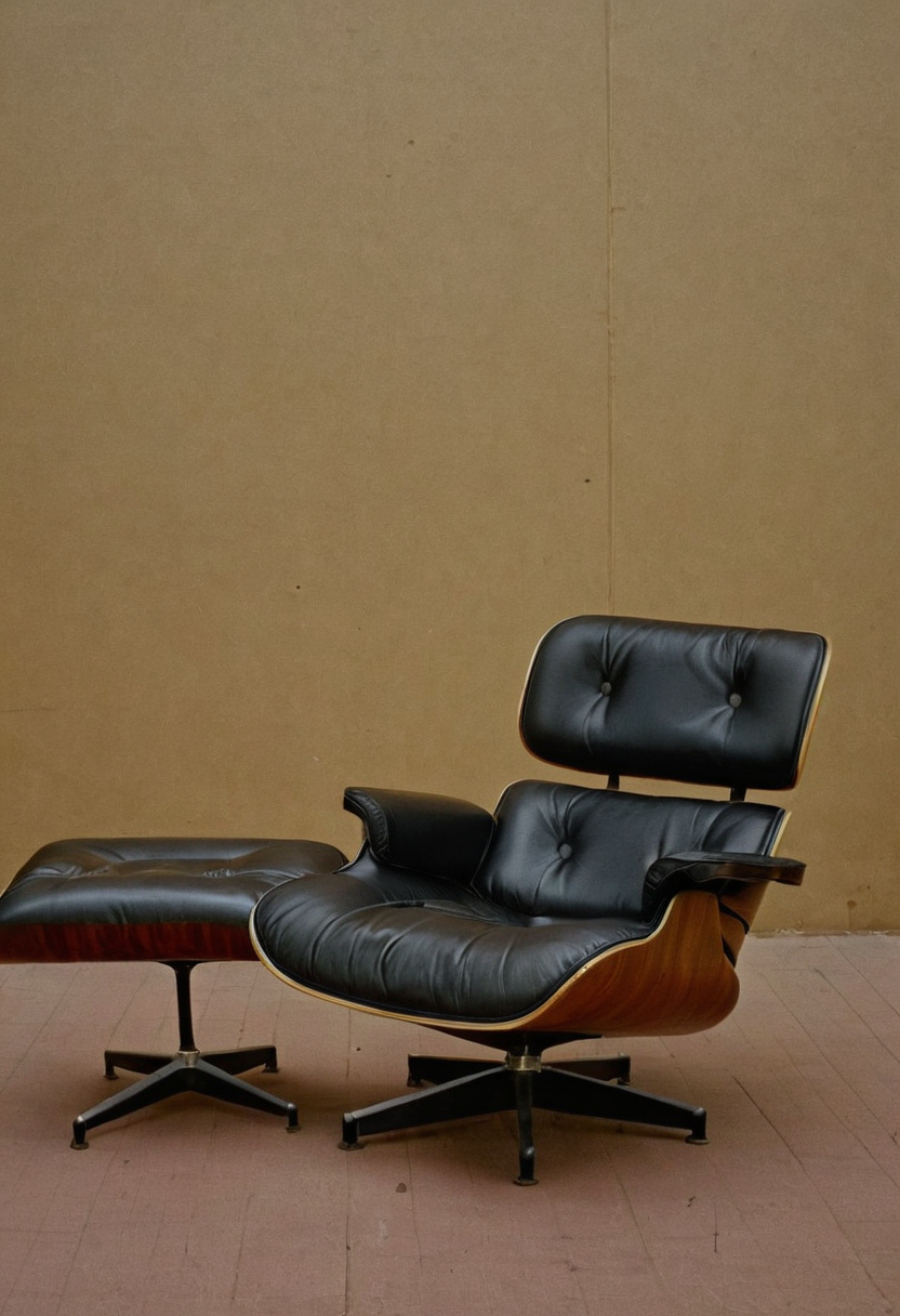 Practical visual for Which production labels document a Herman Miller or Vitra Eames Lounge Chair